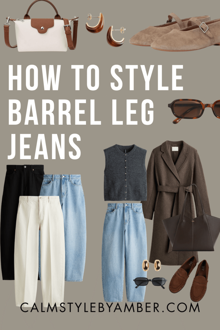 How to Style Barrel Jeans for Fall/Winter 2026 (10+ Outfit Ideas)