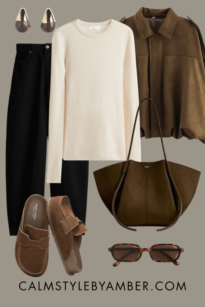 How to Style Barrel Jeans