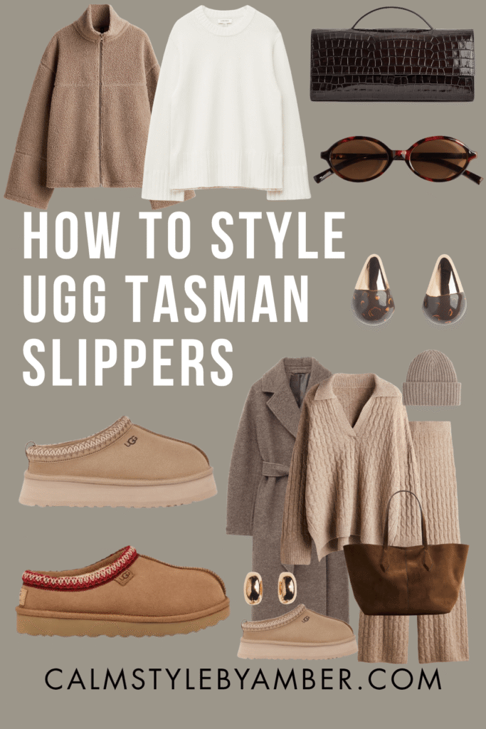 how to style ugg tasman slippers