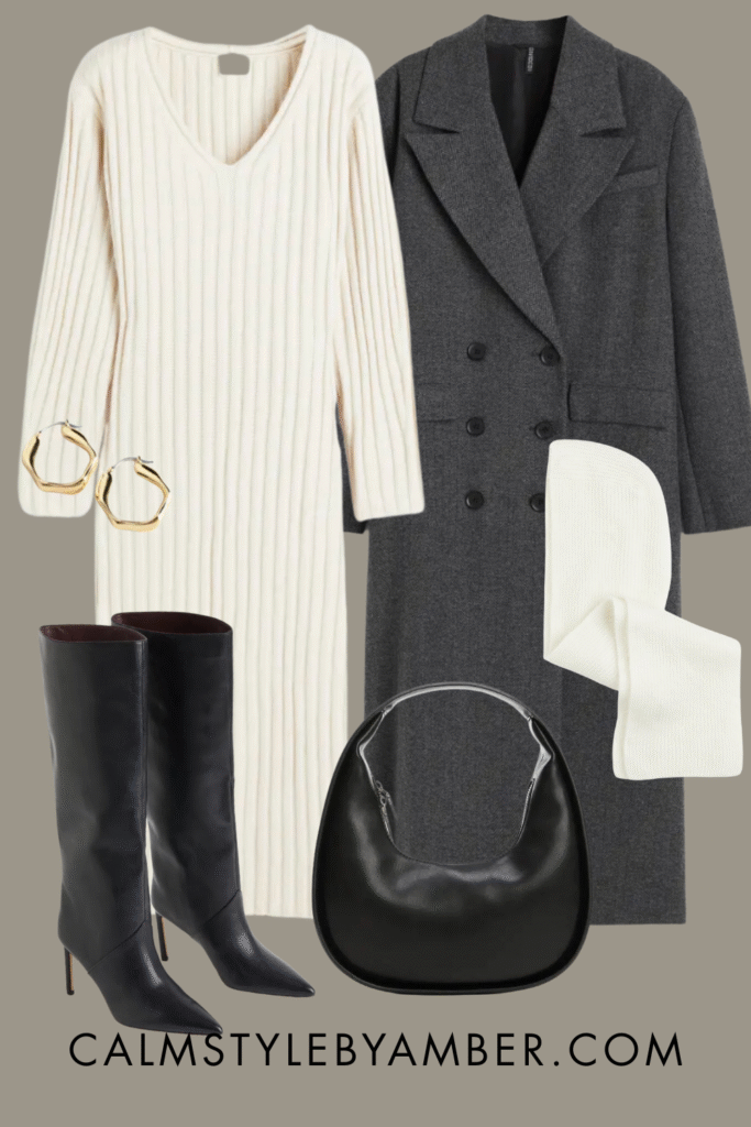 neutral winter capsule wardrobe