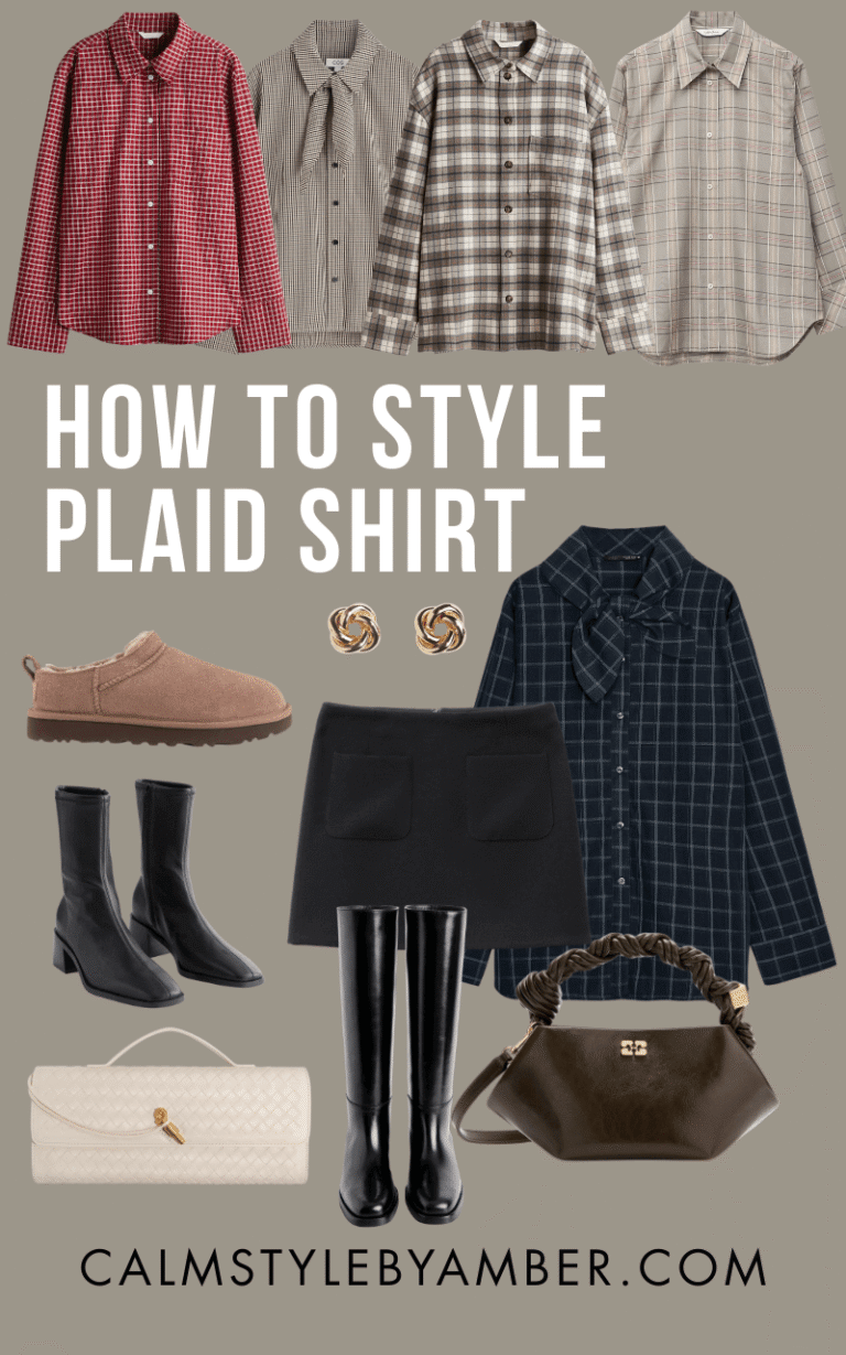 12 Chic & Easy Ways How to Style a Flannel Shirt