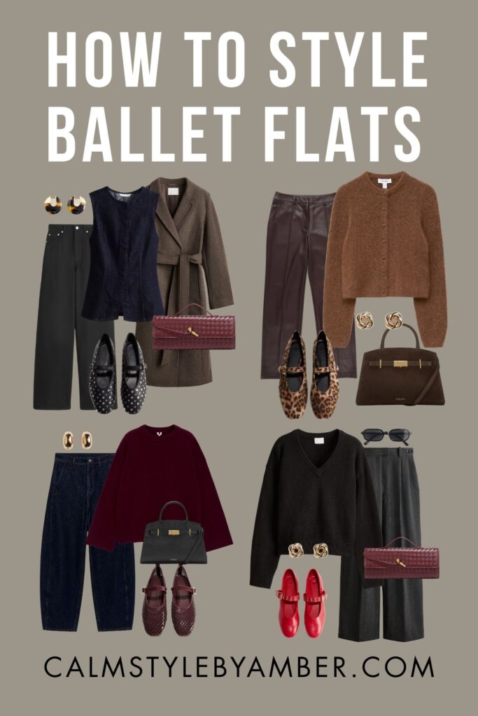 how to style ballet flats