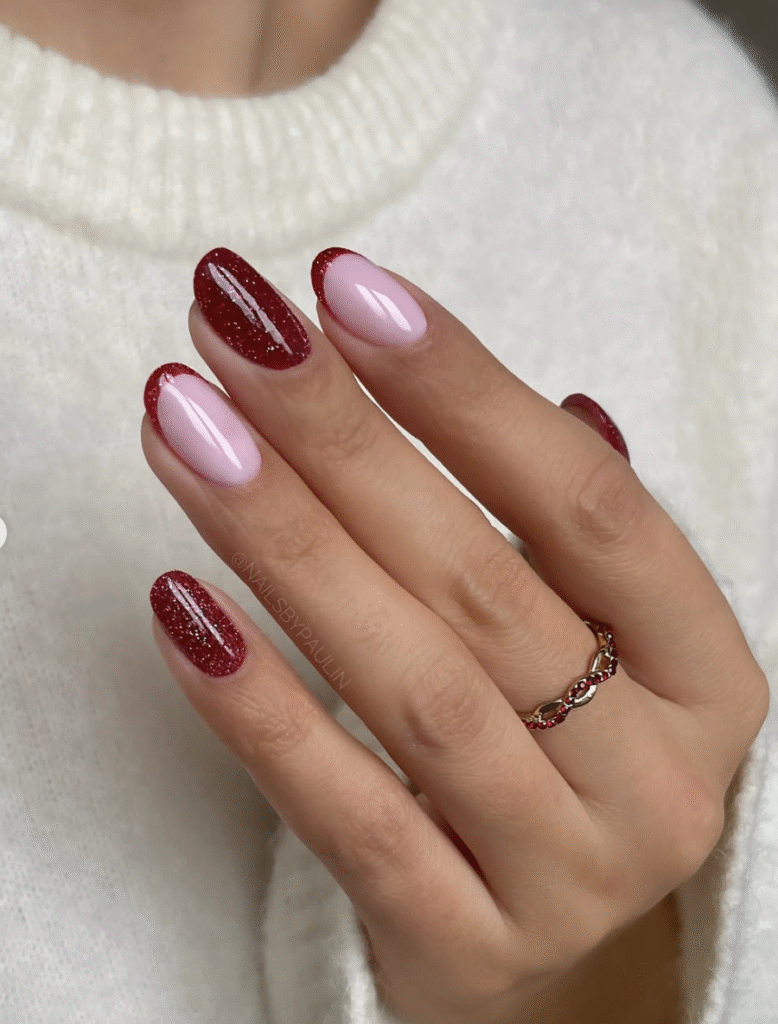 Pink and Red Nail Designs