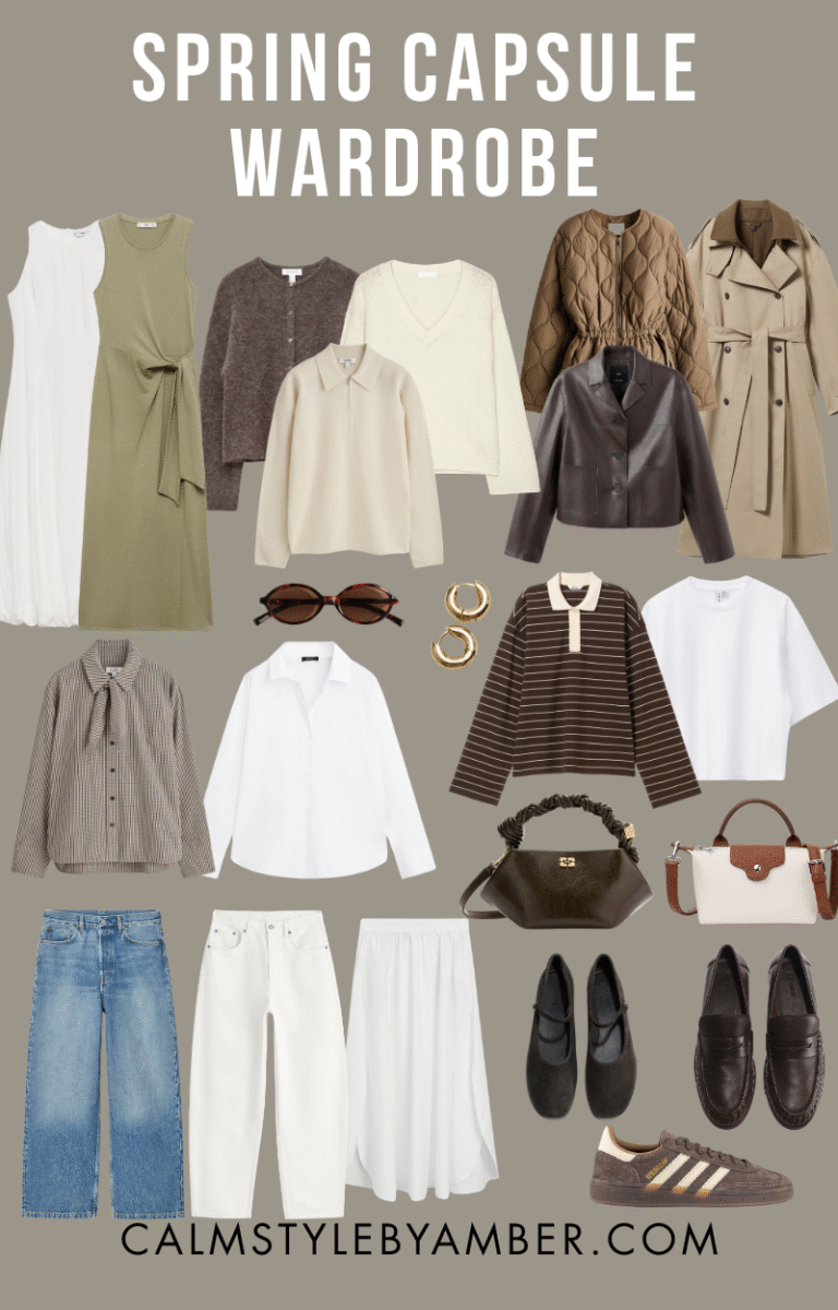 Your Perfect 20-Piece Neutral Spring Capsule Wardrobe