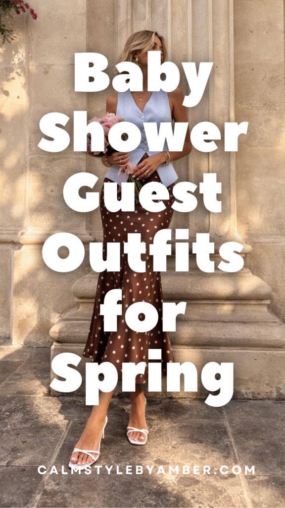 baby shower guest outfit for spring