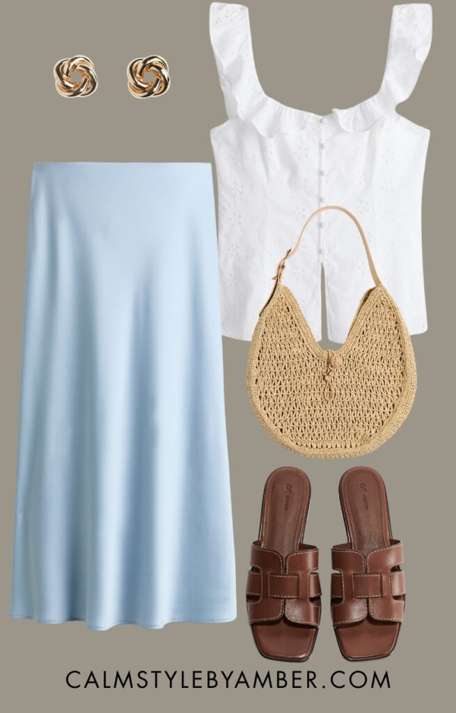 european summer outfit women