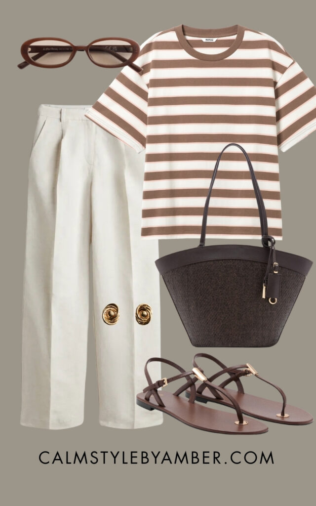 linen pants outfit