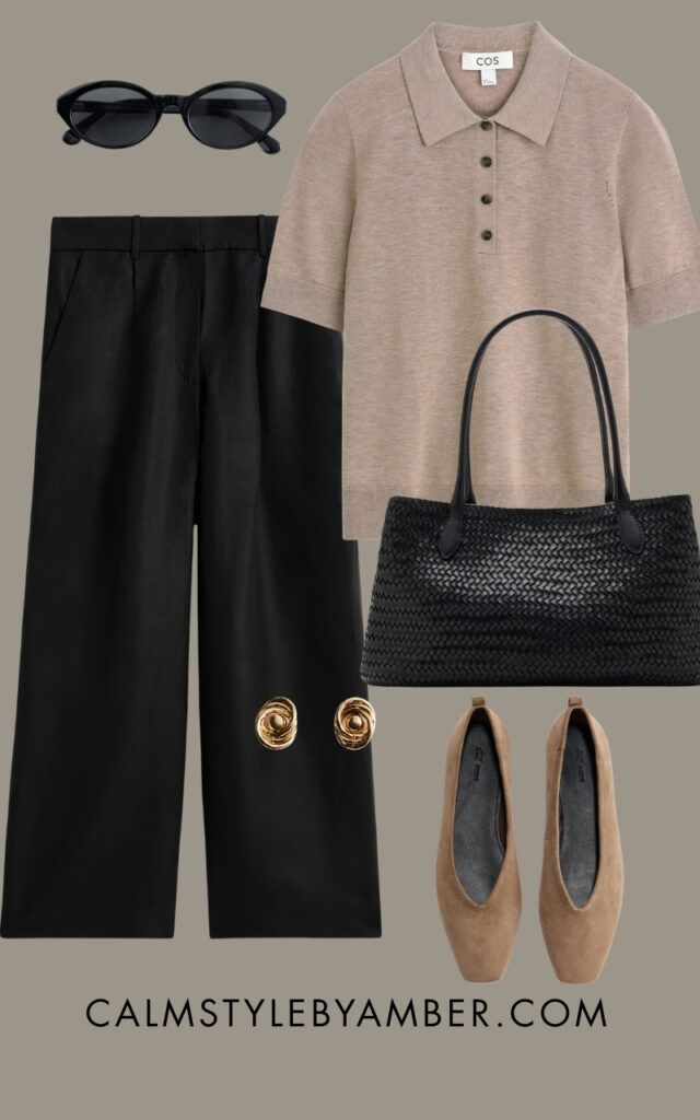 linen trousers outfit work