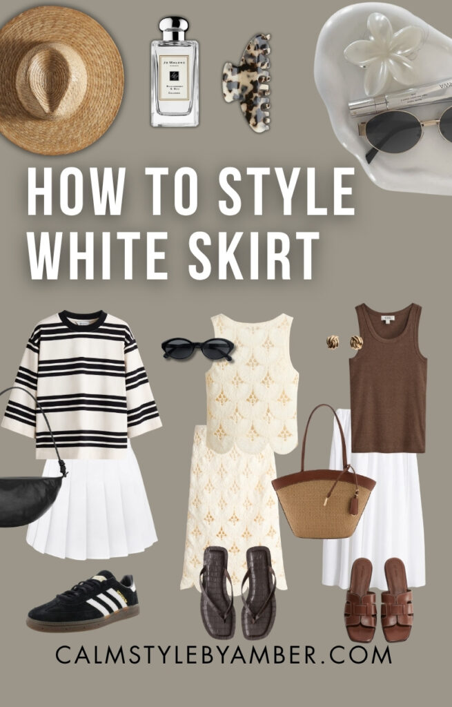 how to style white skirt 2026