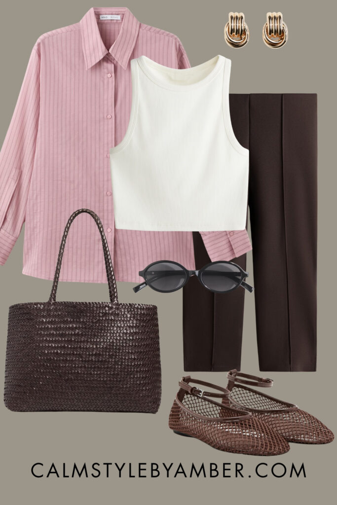 how to style capri pants