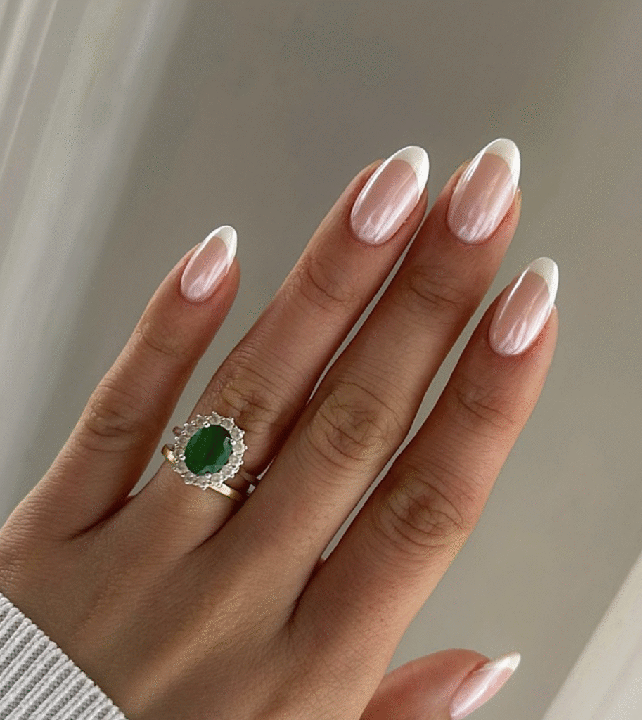 wedding nails for bride