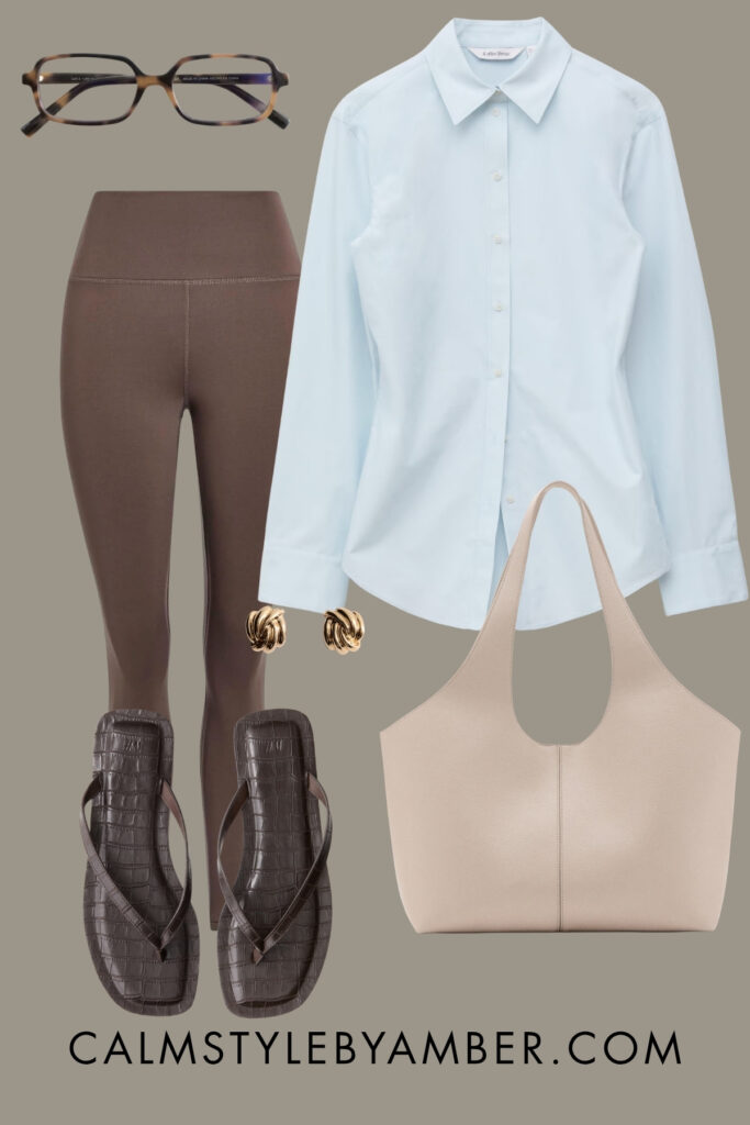 how to wear leggings summer