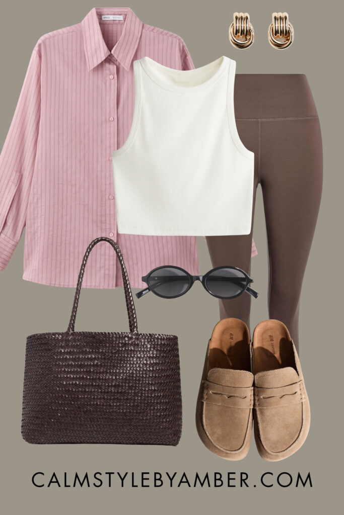 summer leggings outfit