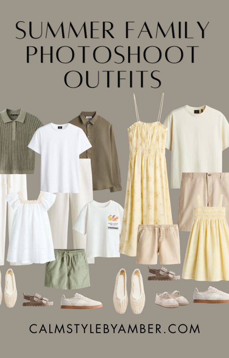 Summer Family Photoshoot Outfit Ideas That Will Make Your Photos Pop