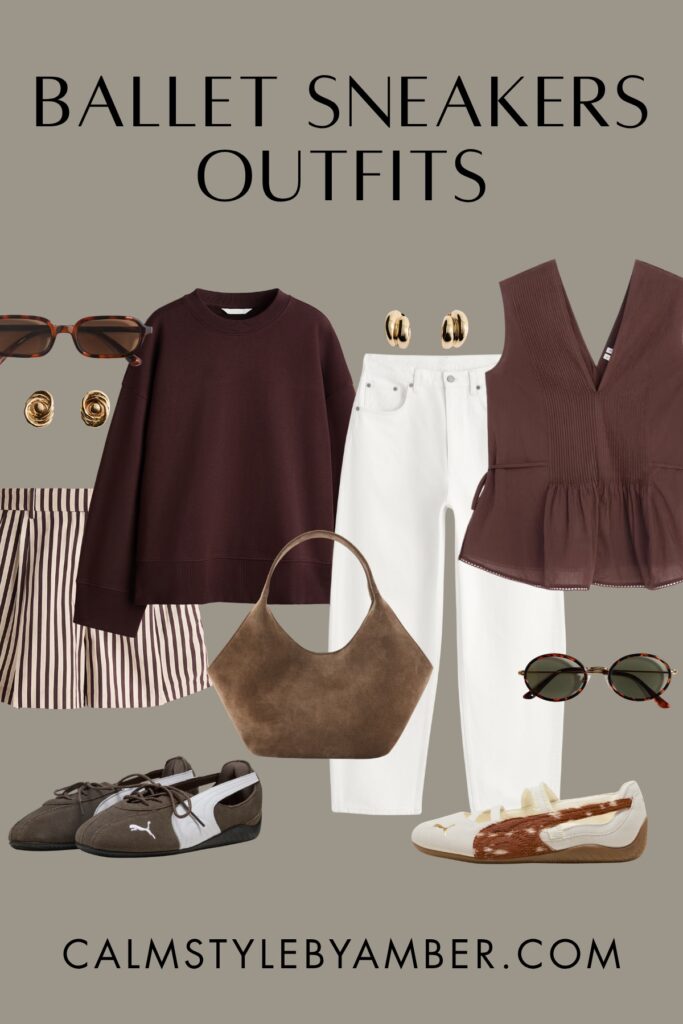 how to style ballerina sneakers
