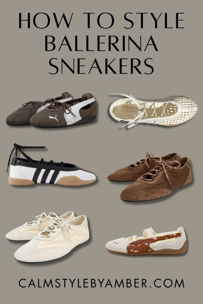how to style ballet sneakers