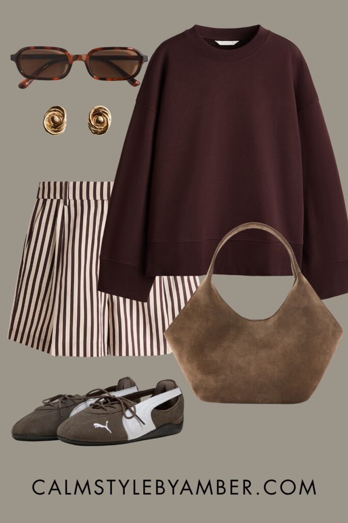 how to wear sporty ballet flats
