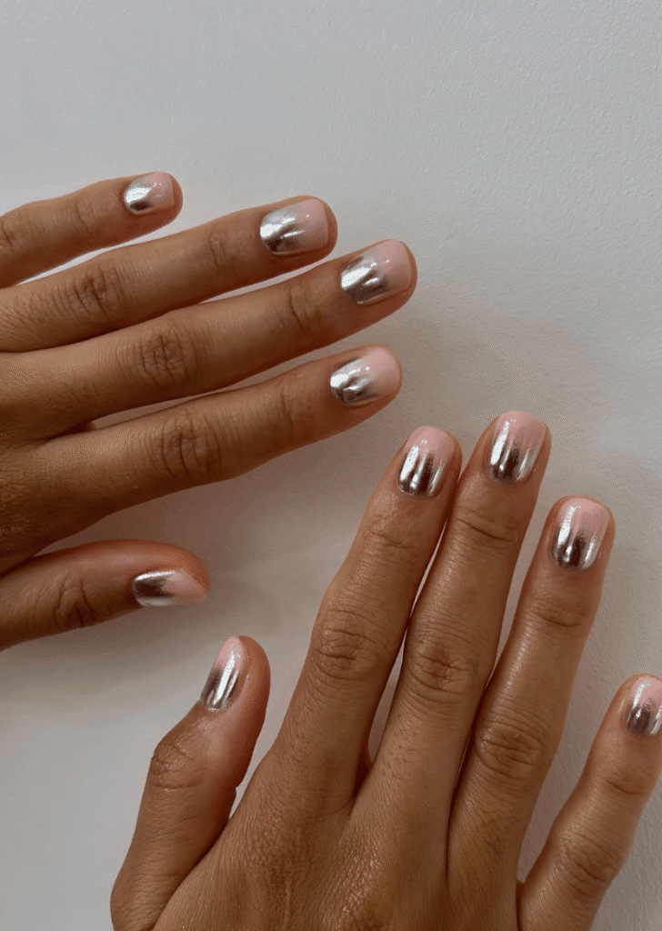 metallic nails